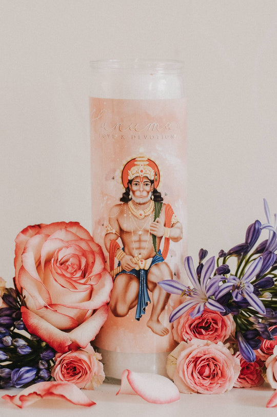 Hanuman Altarkerze ~ Liebe & Hingabe