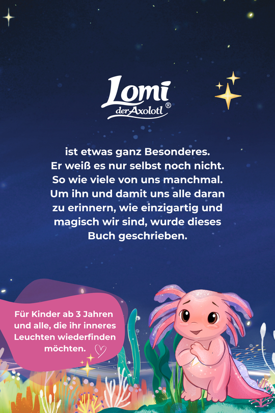 Lomi ~ der Axolotl // Kinderbuch