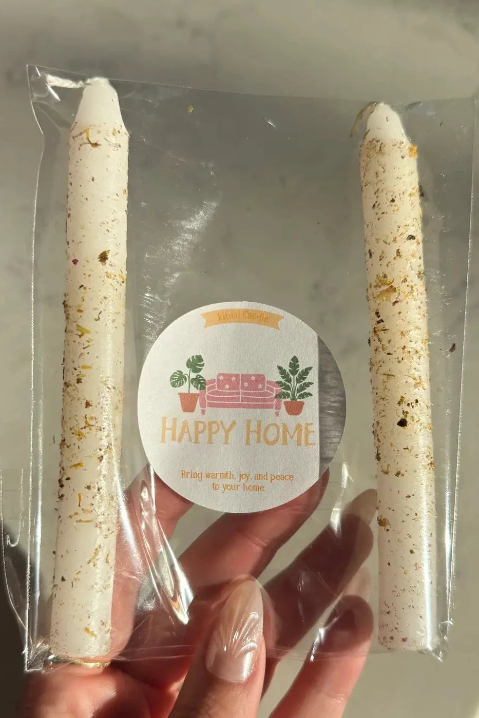 HAPPY HOME - Ritualkerzen-Set