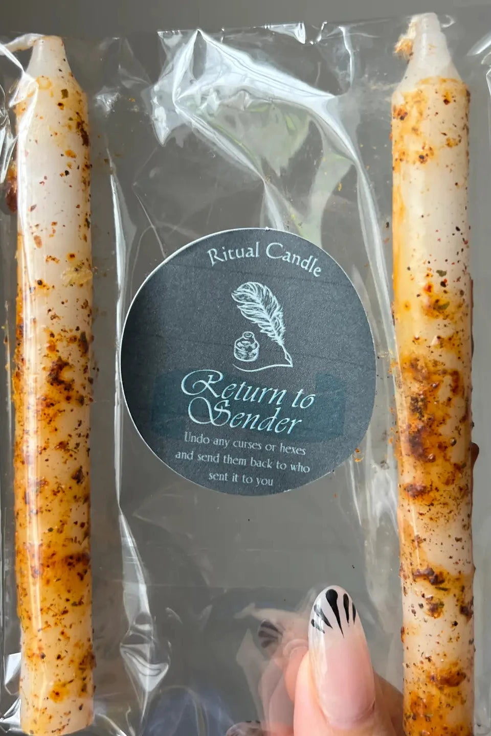 RETURN TO SENDER - Ritualkerzen-Set