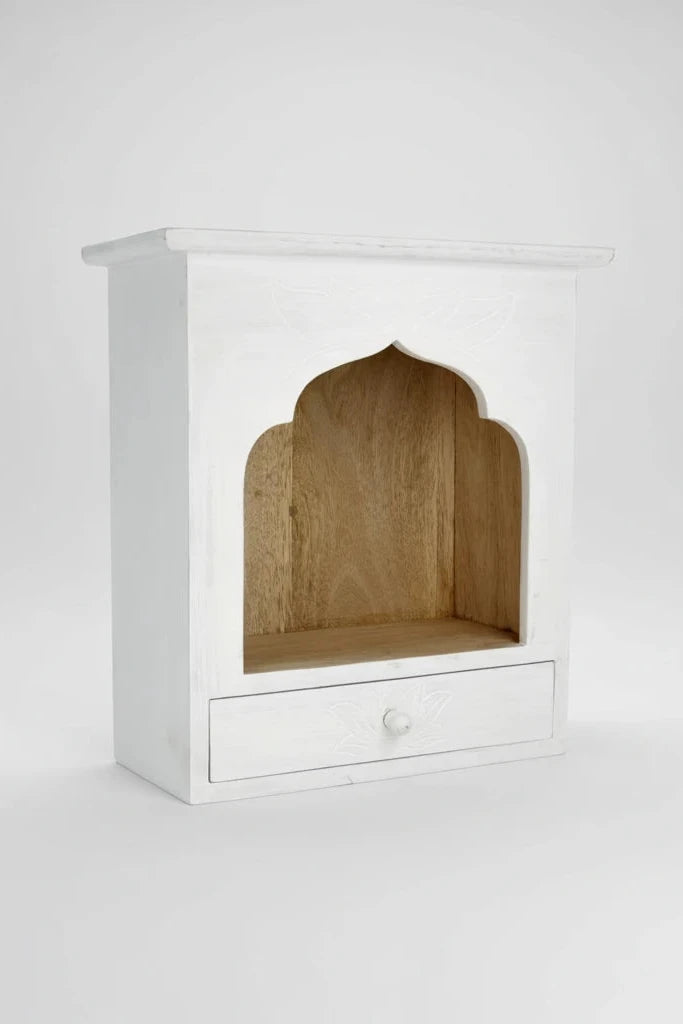 Altar Mangoholz Whitewash