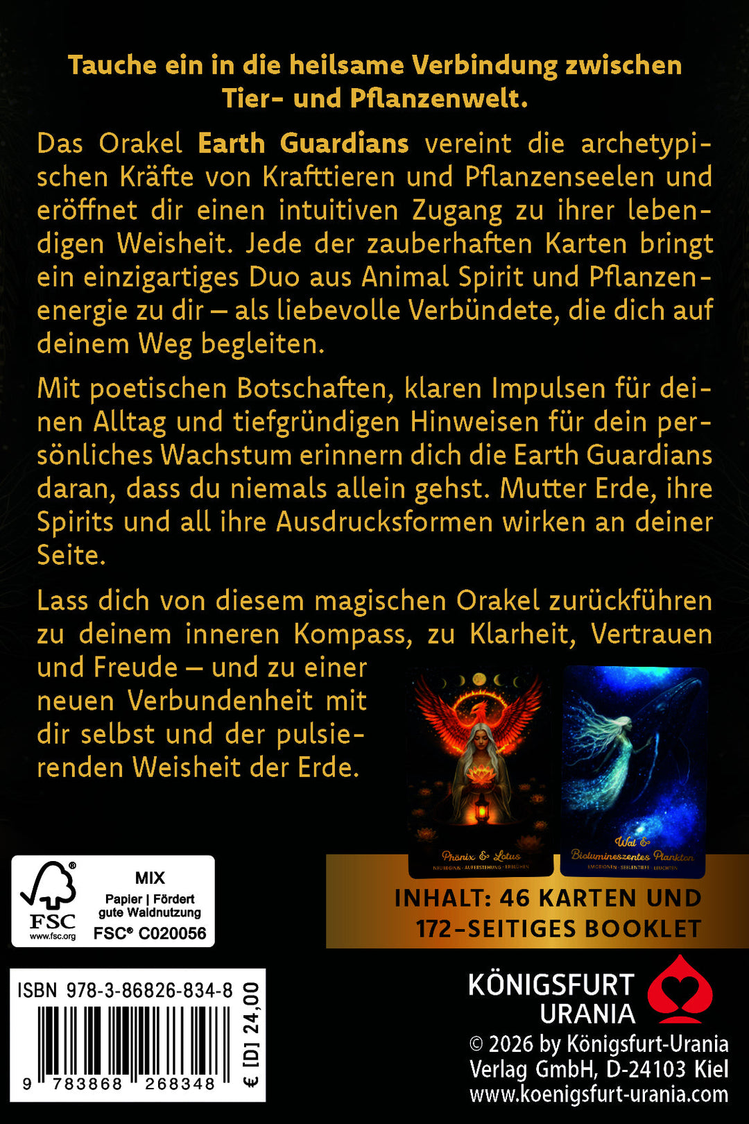 Earth Guardians – Das Orakel der Krafttiere und Pflanzen // Lieferung im September 2026
