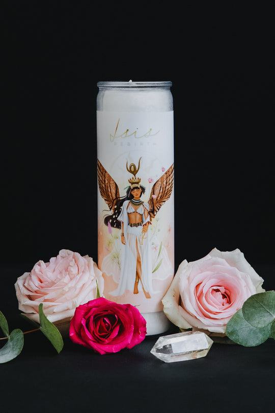 Isis Altarkerze ~ Wiedergeburt