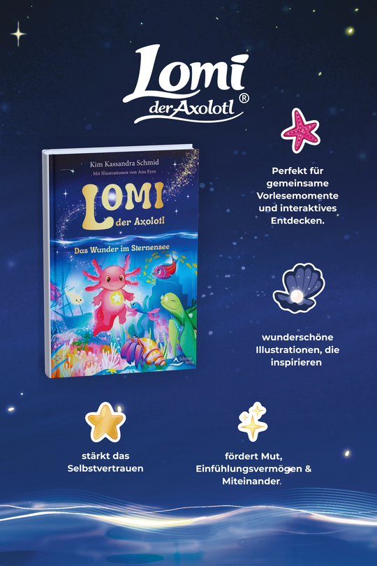 Lomi ~ der Axolotl // Kinderbuch