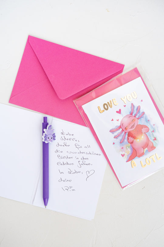 LOMI KLAPPKARTE – LOVE YOU A LOTL