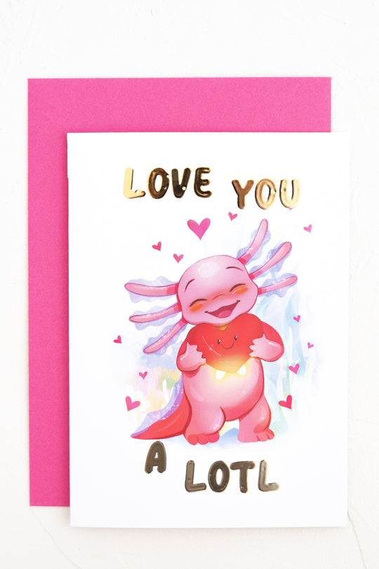 LOMI KLAPPKARTE – LOVE YOU A LOTL