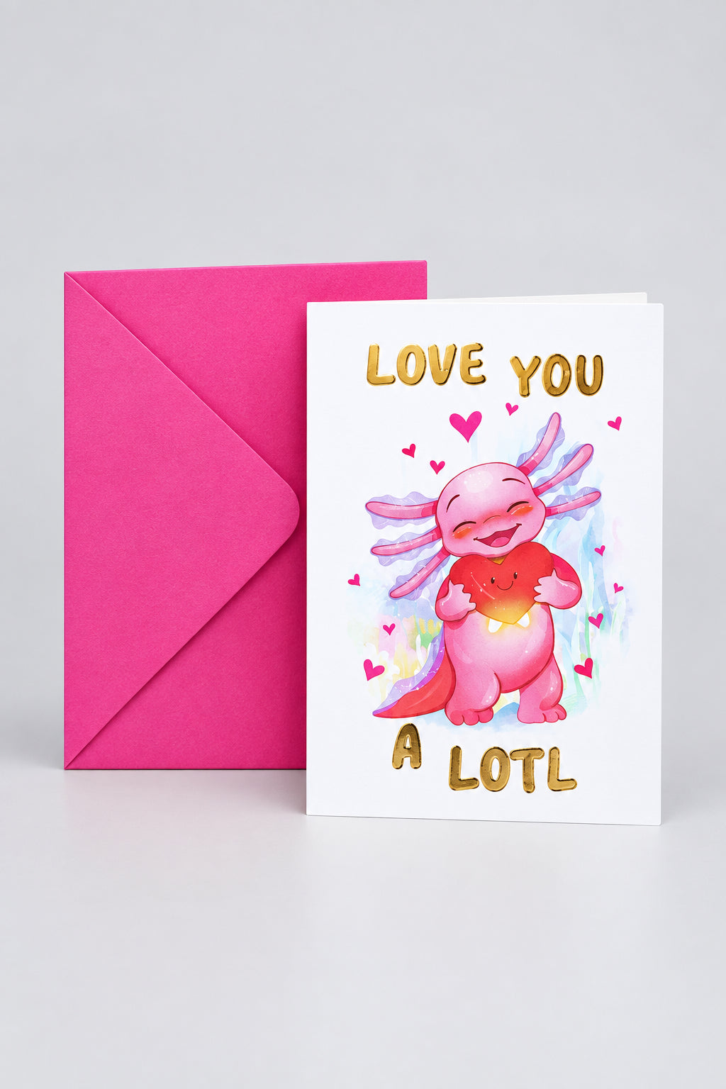 LOMI KLAPPKARTE – LOVE YOU A LOTL