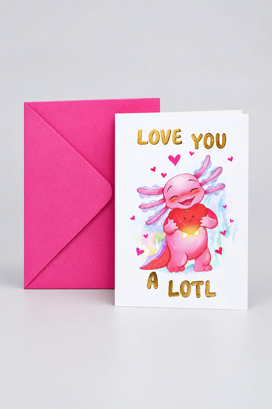 LOMI KLAPPKARTE – LOVE YOU A LOTL