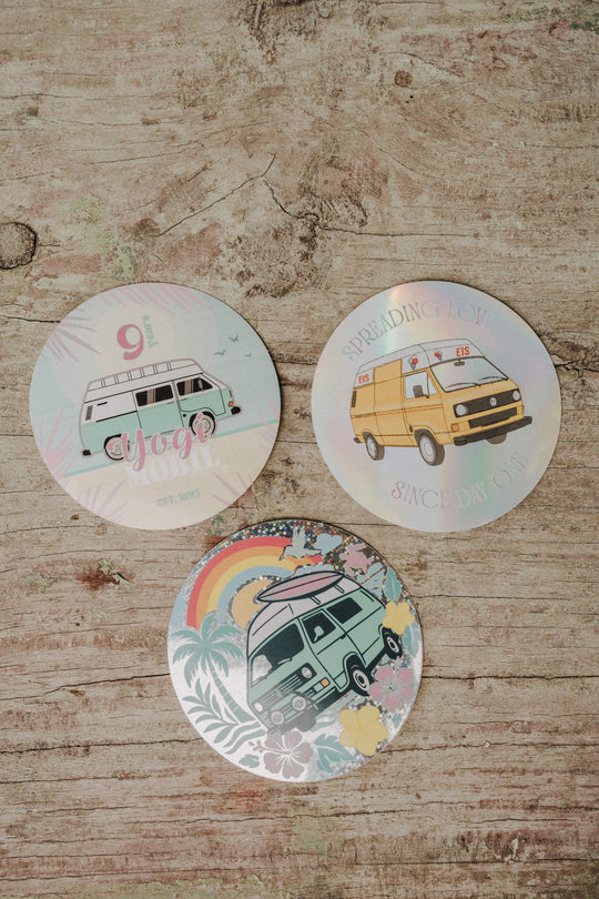 STICKER SAMMEL EDITION –  9 Jahre Yogimobil®