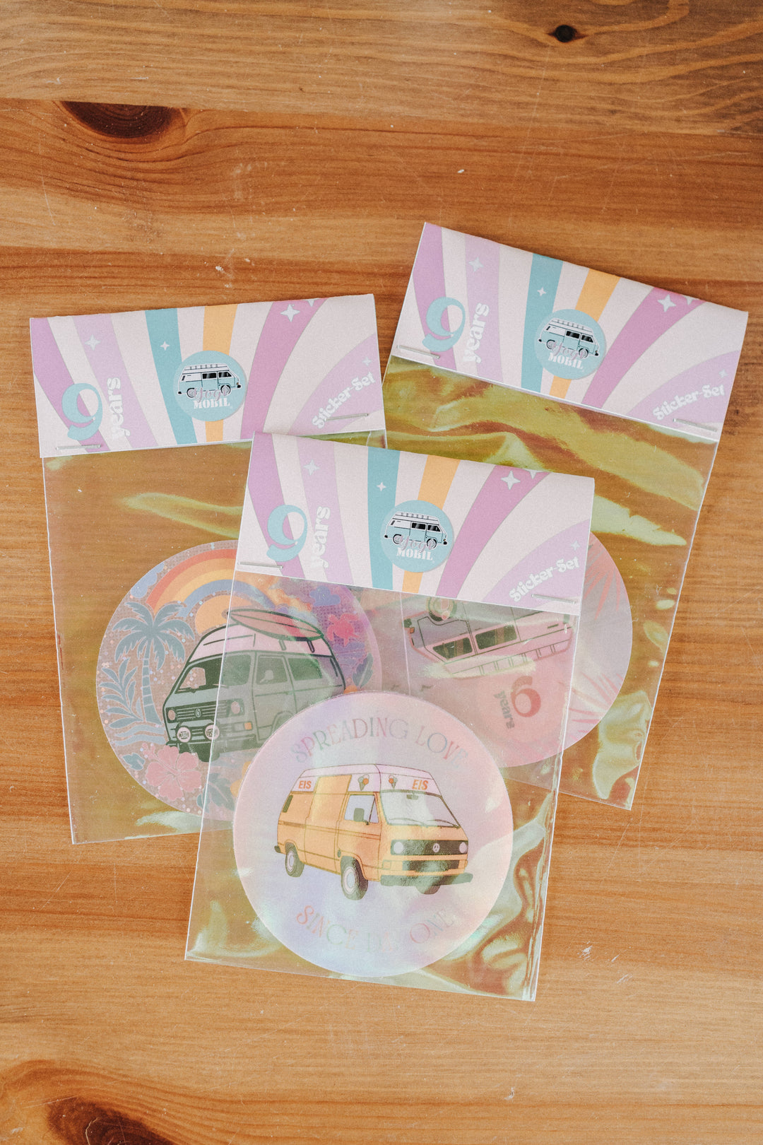 STICKER SAMMEL EDITION –  9 Jahre Yogimobil®