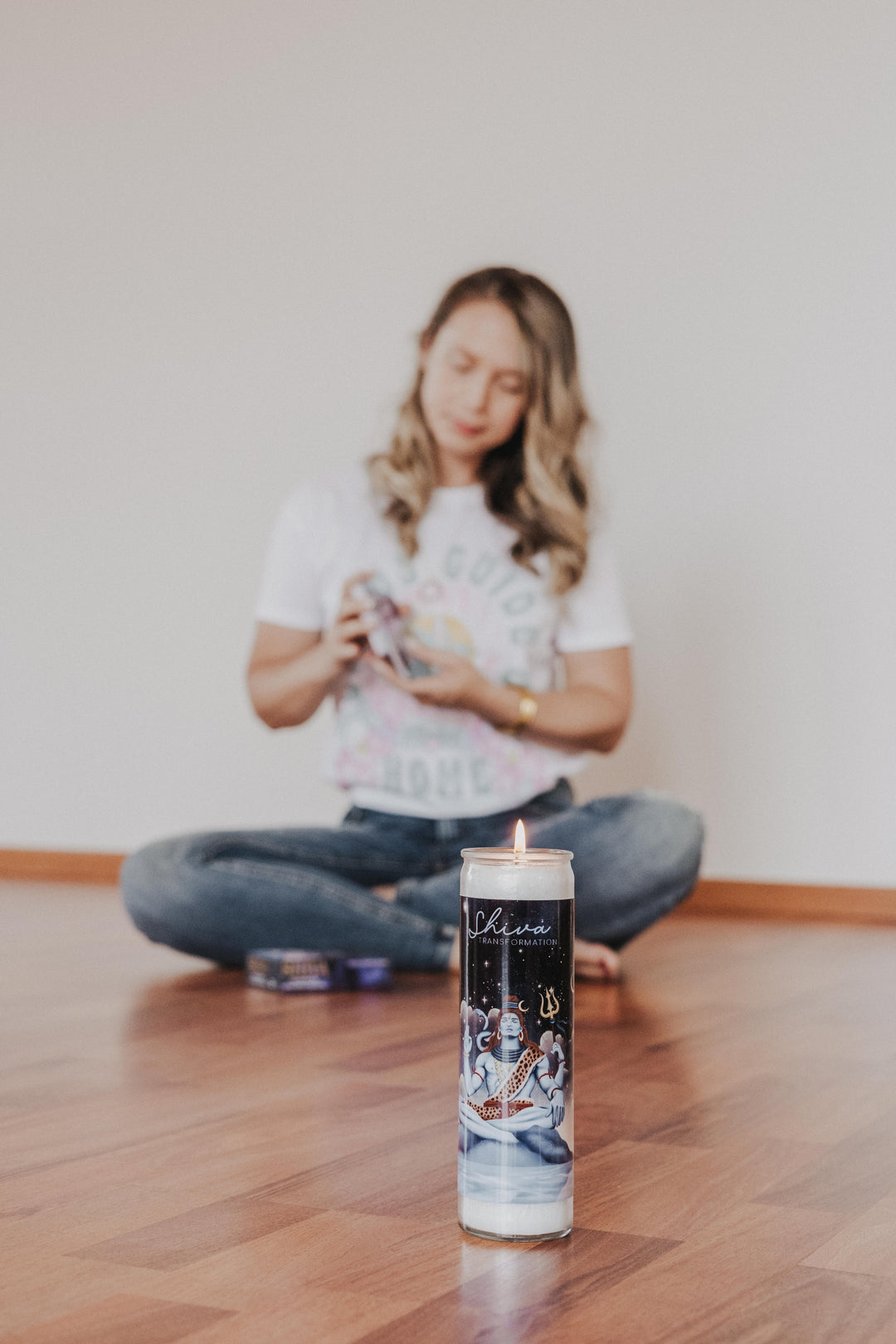 Shiva Altarkerze ~ Transformation - Limited Edition