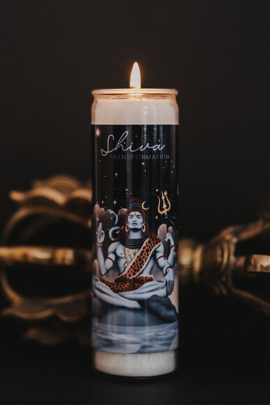 Shiva Altarkerze ~ Transformation - Limited Edition