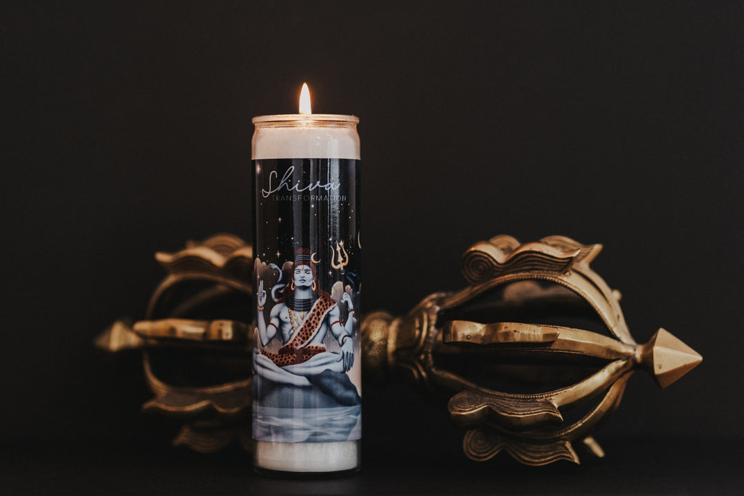 Shiva Altarkerze ~ Transformation - Limited Edition